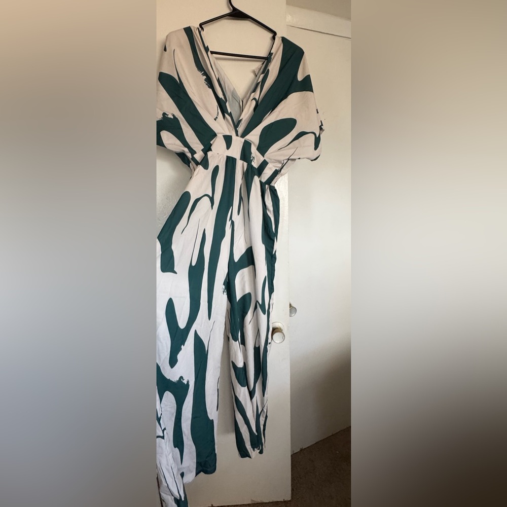 batwing sleeve jumpsuit